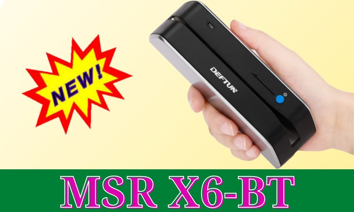 MSR X6 BT Magnetic Stripe Credit Card Reader Write Encoder MSR