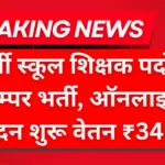 Army School Teacher Recruitment 2025