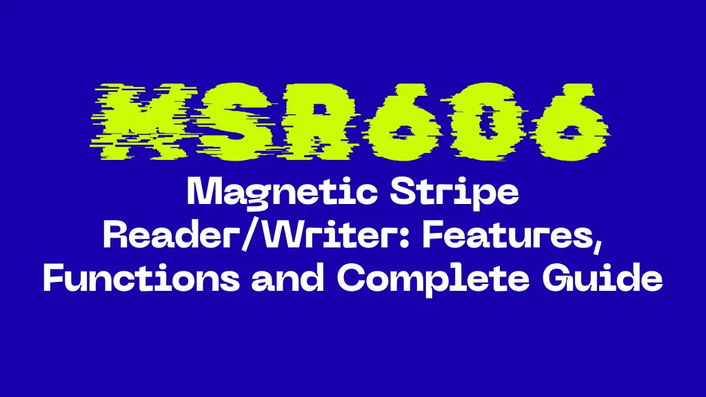 MSR606 Magnetic Stripe Reader