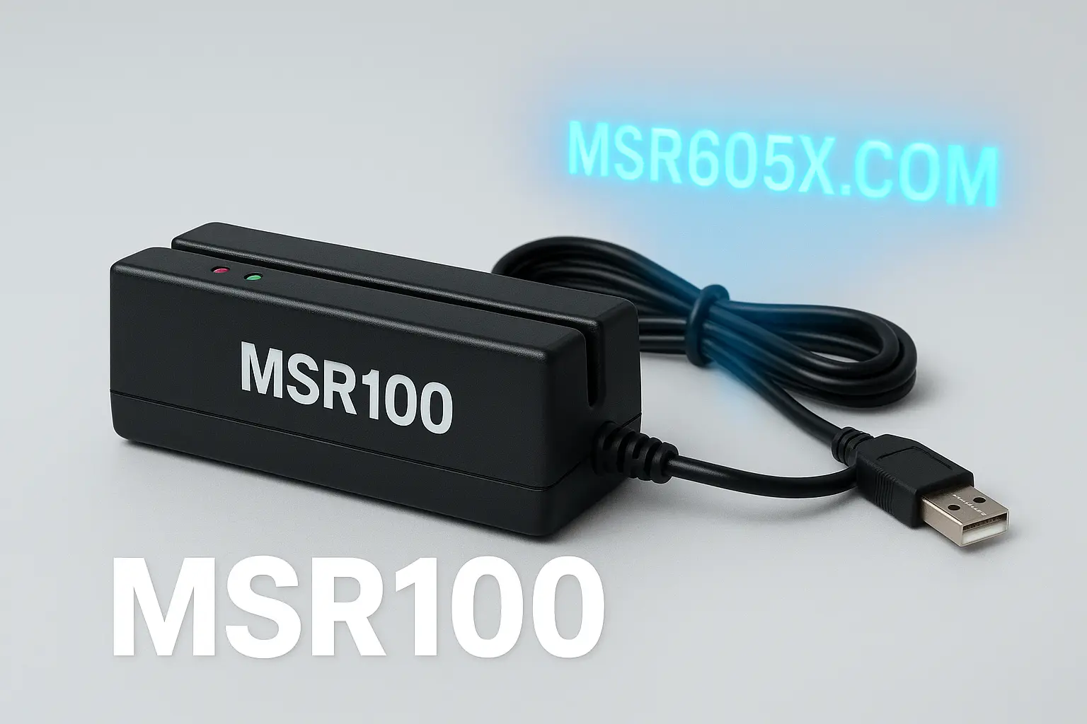 MSR100 Magnetic Card Reader - MSR605X.COM