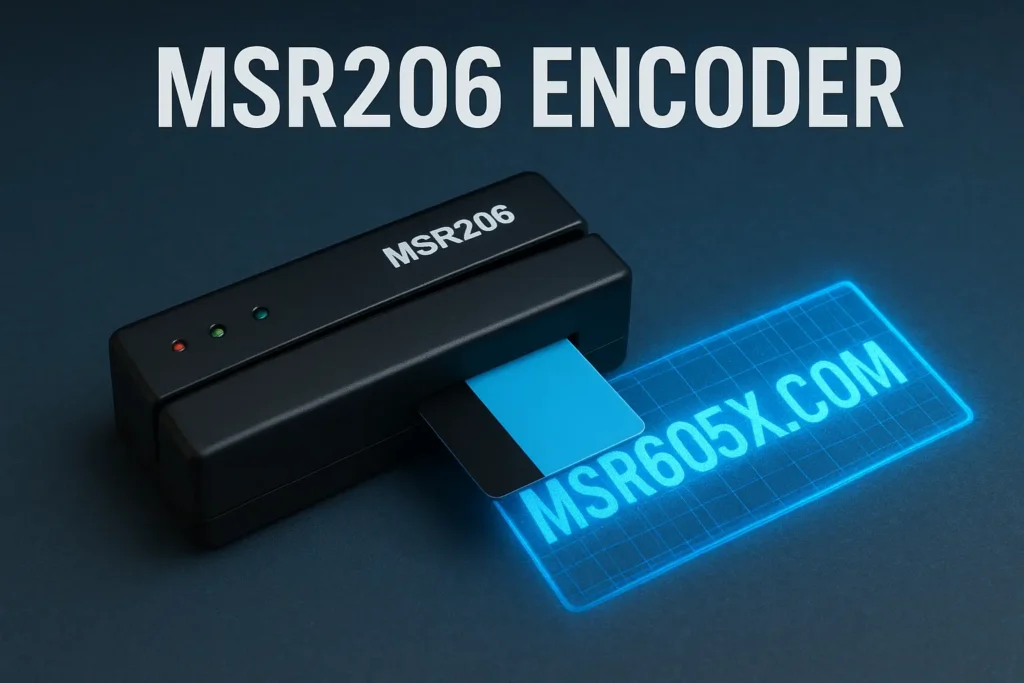 MSR206 Encoder Magnetic Card Reader - MSR605X.COM