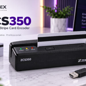ZCS350 4-in-1 Magnetic Stripe Card Reader Writer & Smart IC/NFC RFID Card Encoder